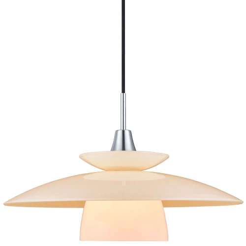 Lampa wisząca Scandinavia biały | chrom Ø40cm. E27 halo design 733651 | 5705639733651 noxbox lampynox www.lampynox.pl