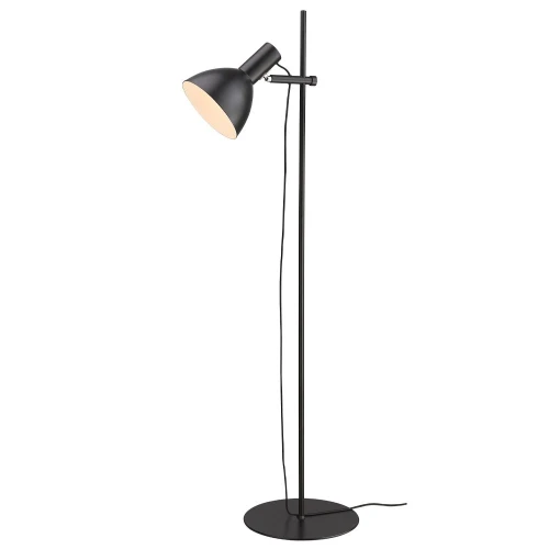 Lampa podłogowa stojąca Baltimore czarny Ø18cm. E27 halo design 716562 | 5705639716562 noxbox lampynox www.lampynox.pl