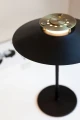 Lampa stołowa Rivoli czarny | mosiądz Ø24cm. G9 halo design 990709 | 5703638990709 noxbox lampynox www.lampynox.pl