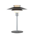 Lampa stołowa Rivoli czarny | chrom Ø24cm. G9 halo design 990730 | 5703638990730 noxbox lampynox www.lampynox.pl