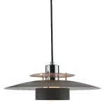 Sorup czarny | chrom Ø40cm. E27 Lampa wisząca