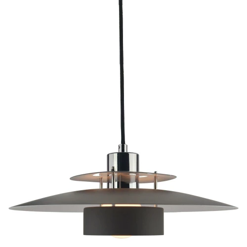 Lampa wisząca Sorup czarny | chrom Ø40cm. E27 halo design 990259 | 5703638990259 noxbox lampynox www.lampynox.pl