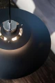 Lampa wisząca Sorup czarny | chrom Ø40cm. E27 halo design 990259 | 5703638990259 noxbox lampynox www.lampynox.pl