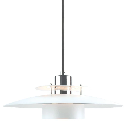 Lampa wisząca Sorup biały | chrom Ø40cm. E27 halo design 990266 | 5703638990266 noxbox lampynox www.lampynox.pl