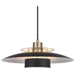 Sorup czarny | mosiądz Ø40cm. E27 Lampa wisząca