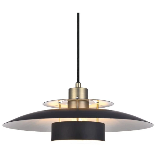 Lampa wisząca Sorup czarny | mosiądz Ø40cm. E27 halo design 990303 | 5703638990303 noxbox lampynox www.lampynox.pl