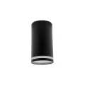 CHLOE MINI RING GU10 IP20 okrągła czarna  downlight natynkowa SLIP005044 | 5904433101912 noxbox lampynox www.lampynox.pl
