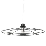Radio antracyt Ø70cm. E27 Lampa wisząca