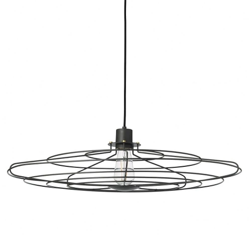 Lampa wisząca Radio antracyt Ø70cm. E27 halo design 751839 | 5705639751839 noxbox lampynox www.lampynox.pl