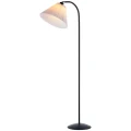 Lampa podłogowa stojąca Medina czarny | biały Ø33cm. E27 halo design 716517 | 5705639716517 noxbox lampynox www.lampynox.pl