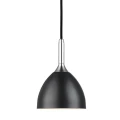 Lampa wisząca Bellevue czarny | chrom Ø14cm. E14 halo design 741076 | 5705639741076 noxbox lampynox www.lampynox.pl