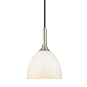Bellevue biały | stalowy Ø14cm. E14 Lampa wisząca
