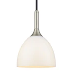 Bellevue biały | stalowy Ø24cm. E27 Lampa wisząca