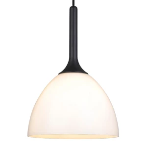 Bellevue biały | czarny Ø24cm. E27 Lampa wisząca