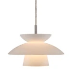 Dallas opal Ø24cm. E14 Lampa wisząca