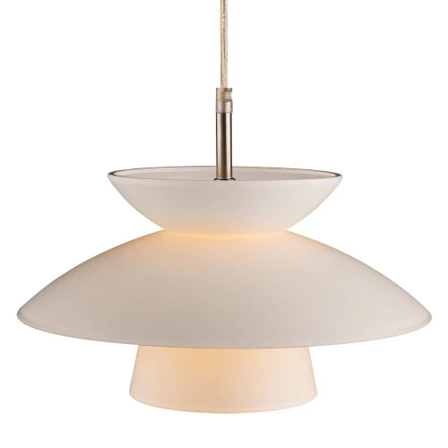 Lampa wisząca Dallas opal Ø30cm. E27 halo design 709359 | 5705639709359 noxbox lampynox www.lampynox.pl
