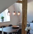Lampa wisząca Nobb szary przydymiony Ø17cm. E27 halo design 718528 | 5705639718528 noxbox lampynox www.lampynox.pl