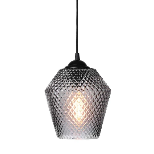 Lampa wisząca Nobb szary przydymiony Ø17cm. E27 halo design 718528 | 5705639718528 noxbox lampynox www.lampynox.pl