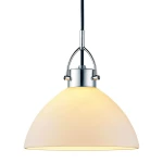 Denver opal | chrom Ø26cm. E27 Lampa wisząca