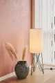 Lampa podłogowa stojąca Tower XL czarny | biały Ø30cm. E27 halo design 719075 | 5705639719075 noxbox lampynox www.lampynox.pl