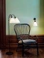 Lampa podłogowa podwójna stojąca Tower czarny | biały Ø20cm. 2xE27 halo design 719105 | 5705639719105 noxbox lampynox www.lampynox.pl