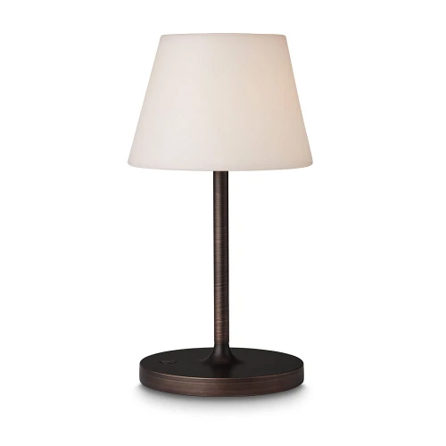 Lampa ściemnialna stołowa zewnętrzna New Northern miedź LED dim. 2W 3000K IP44 halo design 800940 | 5705639800940 noxbox lampynox www.lampynox.pl