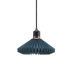 Paris niebieski Ø24cm. G9 Lampa wisząca