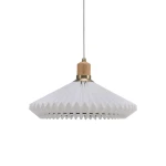 Paris biały Ø40cm. E27 Lampa wisząca