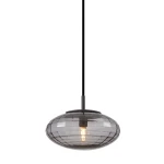 Mesh szary przydymiony Ø20cm. G9 Lampa wisząca