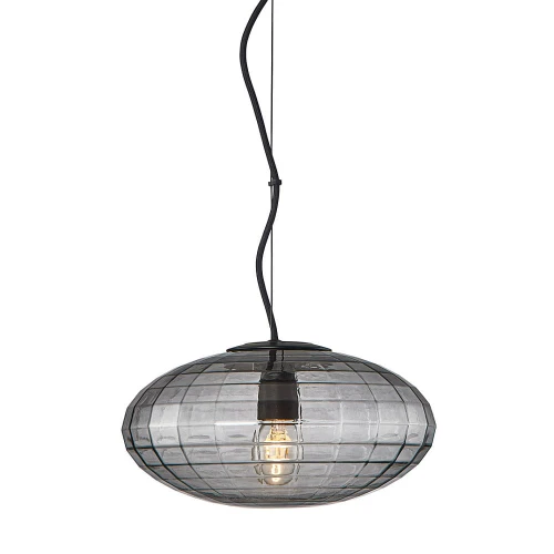 Lampa wisząca Mesh szary przydymiony Ø28cm. E27 halo design 743759 | 5705639743759 noxbox lampynox www.lampynox.pl