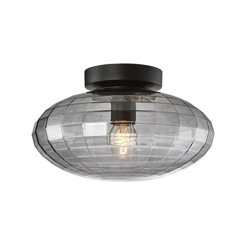 Lampa sufitowa Mesh szary przydymiony Ø28cm. E27 halo design 743933 | 5705639743933 noxbox lampynox www.lampynox.pl