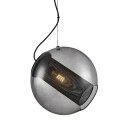 Lampa wisząca Forty-five szary przydymiony Ø35cm. E27 halo design 744008 | 5705639744008 noxbox lampynox www.lampynox.pl