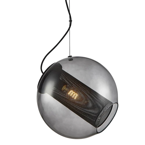 Lampa wisząca Forty-five szary przydymiony Ø35cm. E27 halo design 744008 | 5705639744008 noxbox lampynox www.lampynox.pl