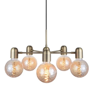 Up-down mosiądz Ø50cm. 5xE27 Lampa wisząca