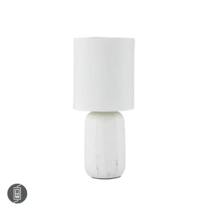 CLAY biała ceramiczna E14  Lampka stołowa  ( na stanie 1szt. dostępna od ręki. Wysyłka 48H.)