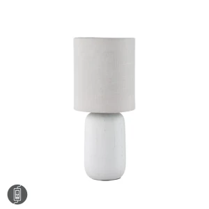 CLAY cappucino  ceramiczna E14 Lampka stołowa