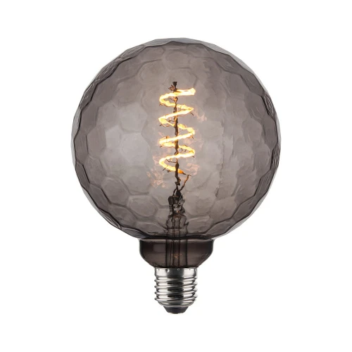 Dekoracyjna żarówka ściemnialna 2,5W Colors LED 3 step dim. 3000K Ø12,5cm. E27 szary przydymiony halo design 937332 | 5705639937332 noxbox lampynox www.lampynox.pl
