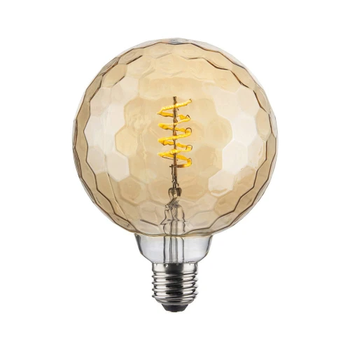 Dekoracyjna żarówka ściemnialna 2,5W Colors LED 3 step dim. 3000K Ø12,5cm. E27 bursztynowy halo design 937349 | 5705639937349 noxbox lampynox www.lampynox.pl