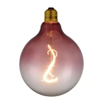 4W Colors Soft LED 3 step dim. 2200K Ø12,5cm. E27 różowa Dekoracyjna żarówka ściemnialna
