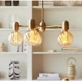 Lampa wisząca Up-down mosiądz Ø50cm. 5xE27 halo design 744374 | 5705639744374 noxbox lampynox www.lampynox.pl