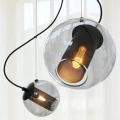 Lampa wisząca Forty-five szary przydymiony Ø15cm. G9 halo design 743988 | 5705639743988 noxbox lampynox www.lampynox.pl