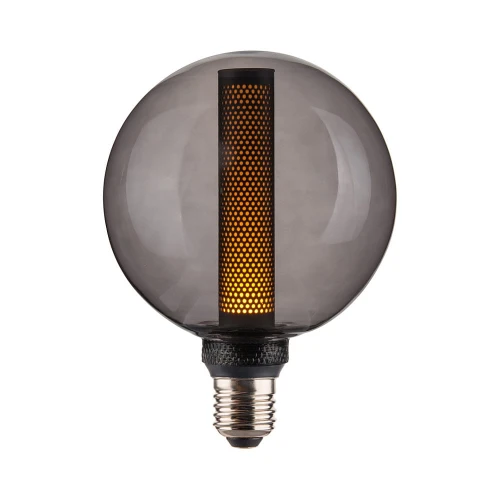 Dekoracyjna żarówka ściemnialna 3W Colors Core LED 3 step dim. 3000K Ø12,5cm. E27 szary przydymiony halo design 937172 | 5705639937172 noxbox lampynox www.lampynox.pl