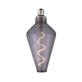 Dekoracyjna żarówka ściemnialna 4W Colors Mini Cone LED 3 step dim. 2000K Ø12,5cm. E27 szary przydymiony halo design 936687 | 5705639936687 noxbox lampynox www.lampynox.pl