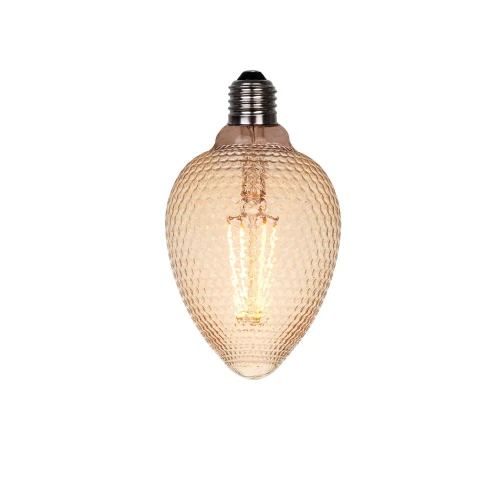 Dekoracyjna żarówka ściemnialna 2W Colors Facet bulb 1800K Ø10cm. E27 przeźroczysty halo design 935604 | 5705639935604 noxbox lampynox www.lampynox.pl
