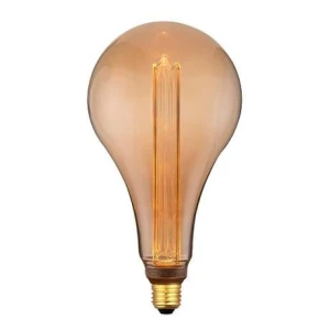 5W Colors Dim LED XL LED 3 step dim. 1800K Ø16,5cm. E27 bursztynowa Filamentowa żarówka ściemnialna