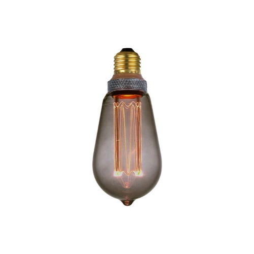 Filamentowa żarówka ściemnialna 5W Colors Dim LED Drop LED 3 step dim. 1800K Ø6,4cm. E27 szary przydymiony halo design 936243 | 5705639936243 noxbox lampynox www.lampynox.pl