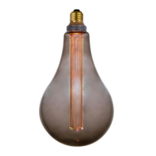 Filamentowa żarówka ściemnialna 5W Colors Dim LED XL LED 3 step dim. 1800K Ø16,5cm. E27 szary przydymiony halo design 936274 | 5705639936274 noxbox lampynox www.lampynox.pl