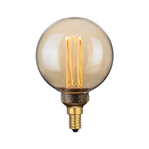Filamentowa żarówka ściemnialna 2W Colors Dim LED Mini Globe LED 3 step dim. 1800K Ø8cm. E14 bursztynowy halo design 936083 | 5705639936083 noxbox lampynox www.lampynox.pl