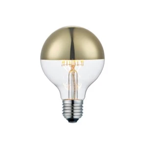 6,5W Colors Top De Luxe LED dim. 2700K Ø8cm. E27 złoty Filamentowa żarówka ściemnialna