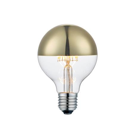 Filamentowa żarówka ściemnialna 6,5W Colors Top De Luxe LED dim. 2700K Ø8cm. E27 złoty halo design 936106 | 5705639936106 noxbox lampynox www.lampynox.pl